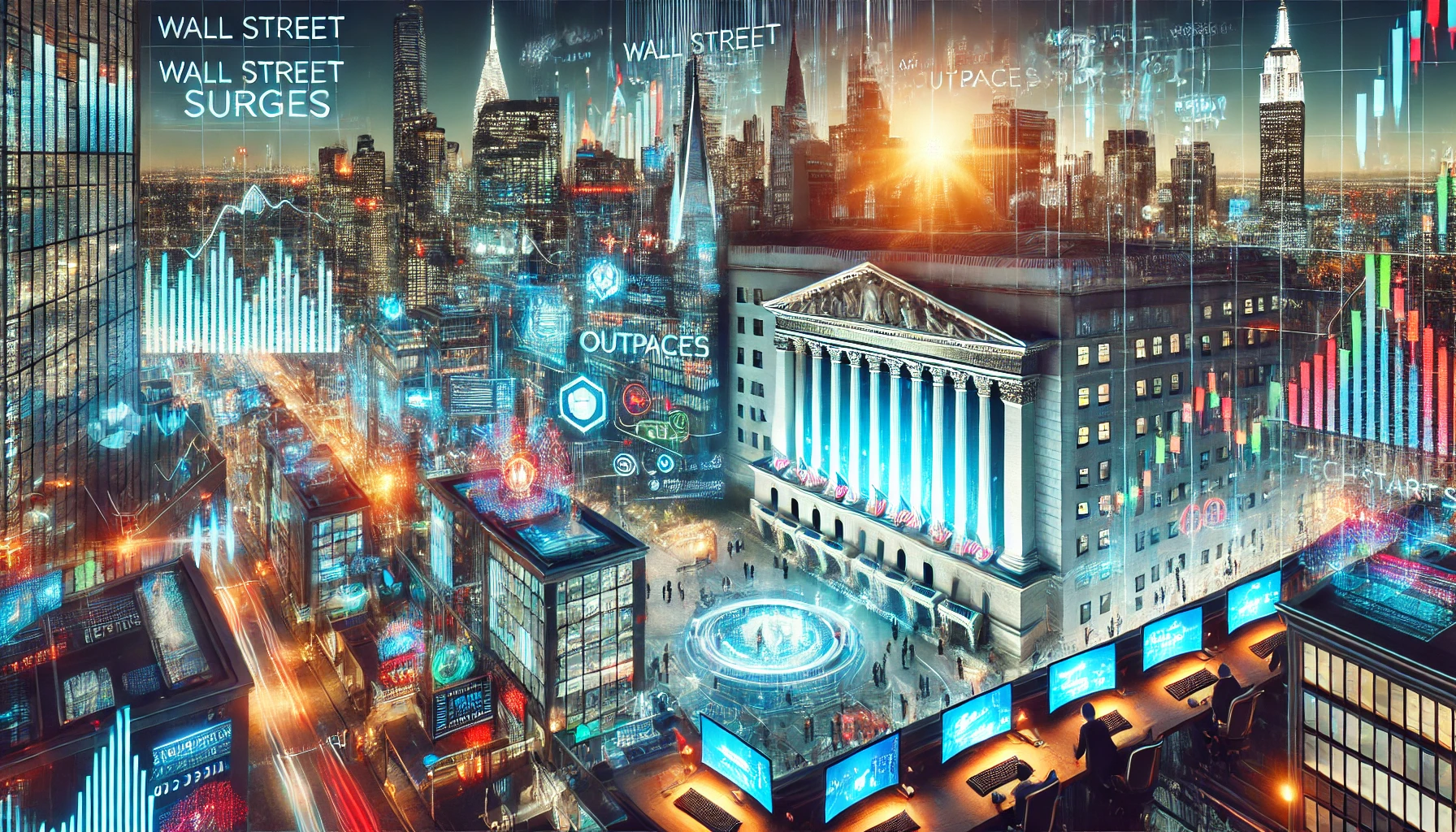 Wall Street se Dispara Mientras las Startups Tecnológicas Superan a los Mercados Tradicionales